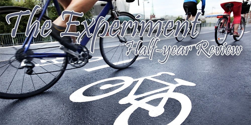 Find out what the first six months into my cycling experiment have been like!