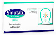 Sinutab, a Johnson and Johnson product